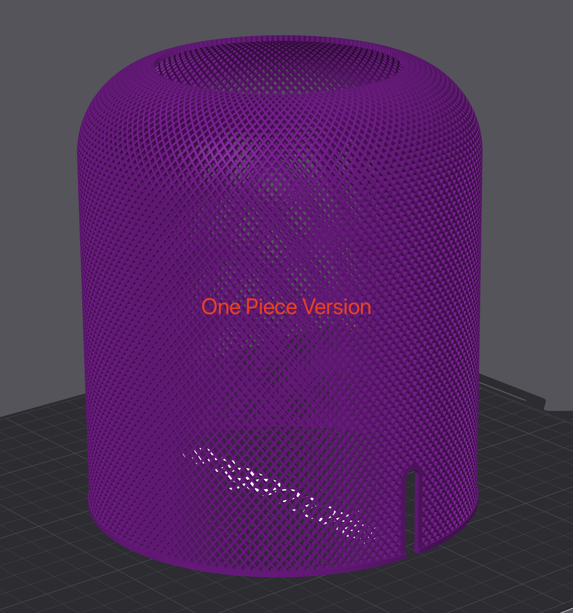 Custom Replacement Mesh for Apple HomePods