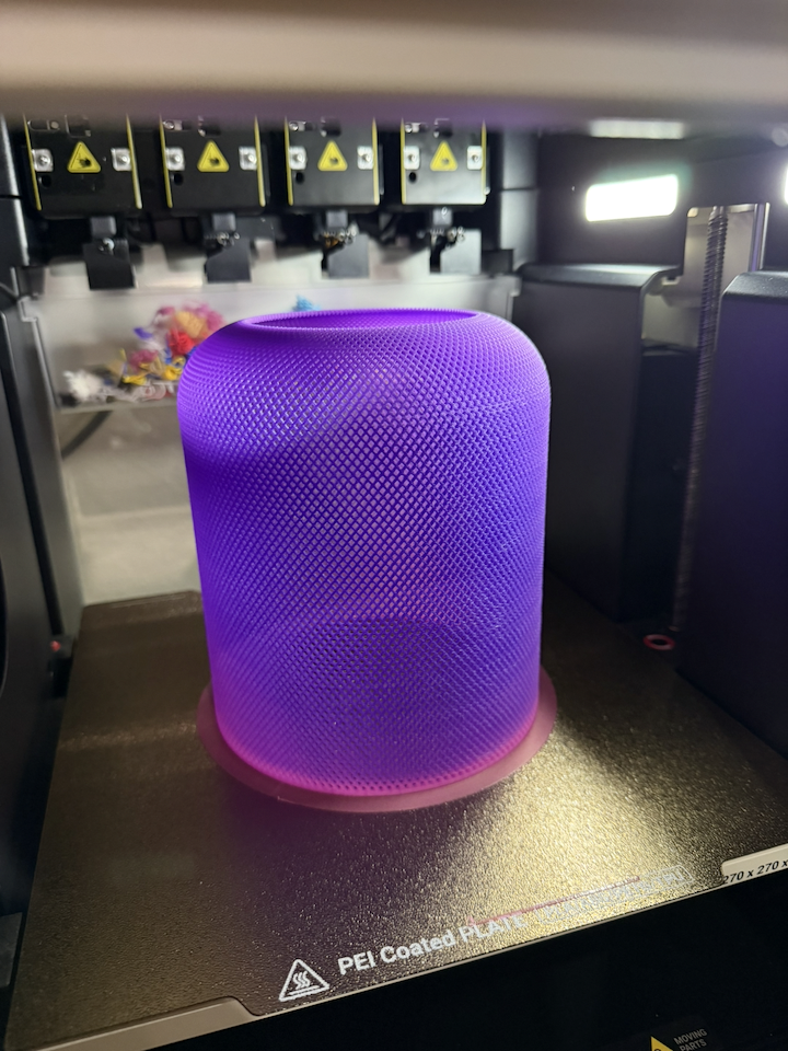 Custom Replacement Mesh for Apple HomePods