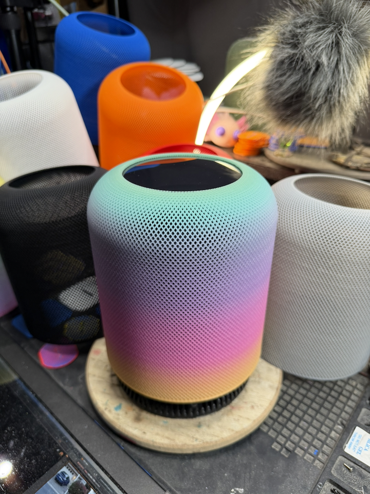 Custom Replacement Mesh for Apple HomePods